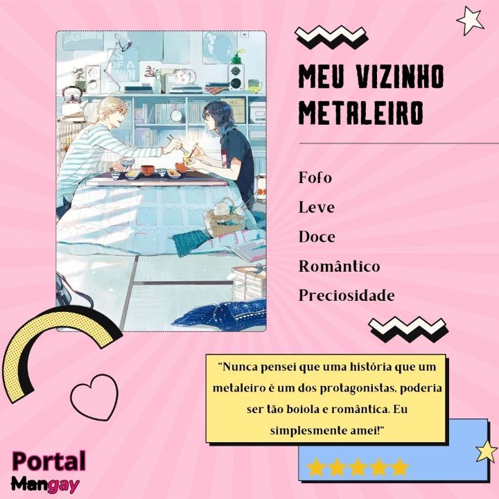 Arte do post sobre Meu Vizinho Metaleiro