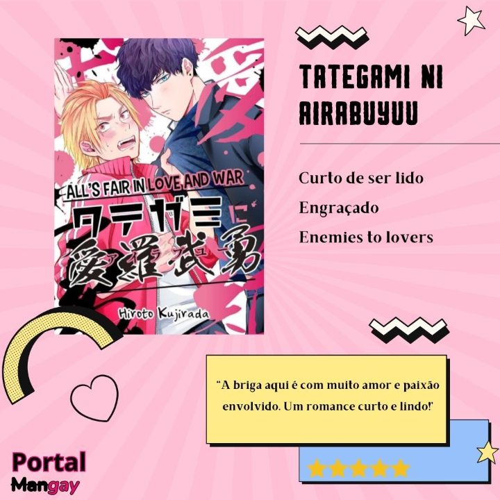 Arte do post sobre Tategami ni Airabuyuu