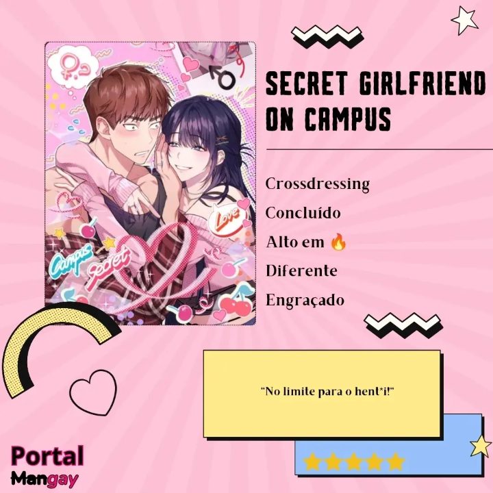 Arte do post sobre Secret Girlfriend on Campus