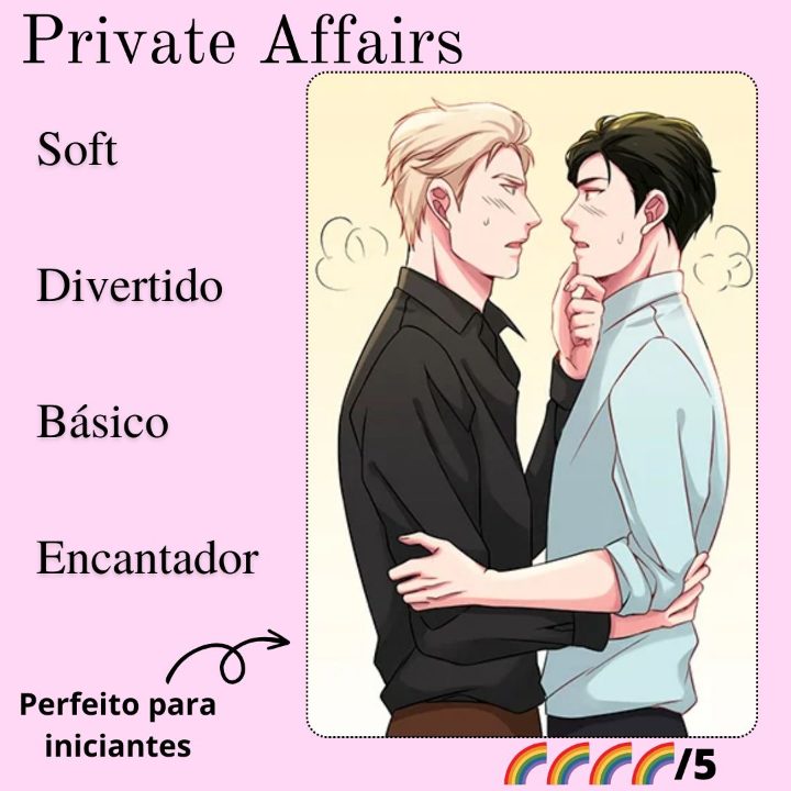 Arte do post sobre Private Affairs