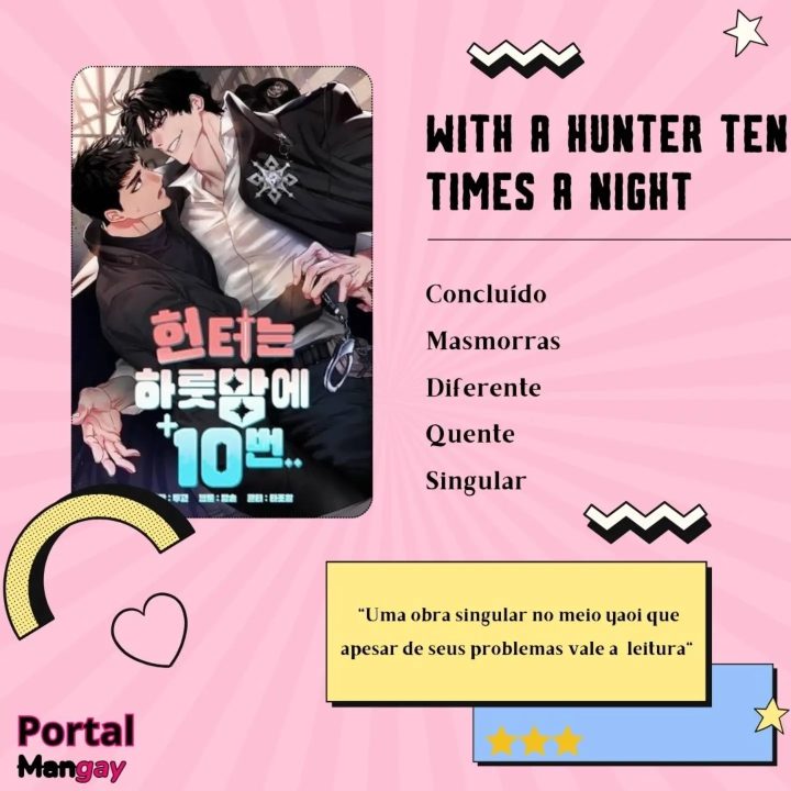 Arte do post sobre With a Hunter Ten Times a Night