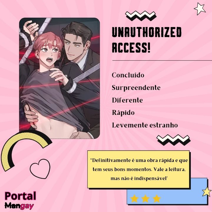 Arte do post sobre Unauthorized Access